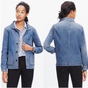 Madewell Joshua Tree Button Down Denim Jean Jacket